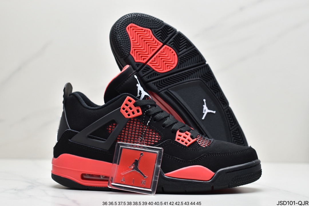 200 Air Jordan 4 “Pine Green”白红 纯白色的鞋头CT8527-113