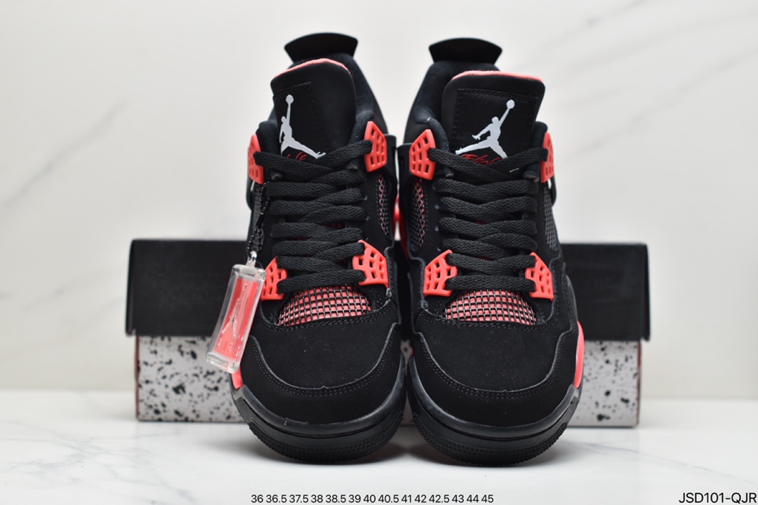 200 Air Jordan 4 “Pine Green”白红 纯白色的鞋头CT8527-113