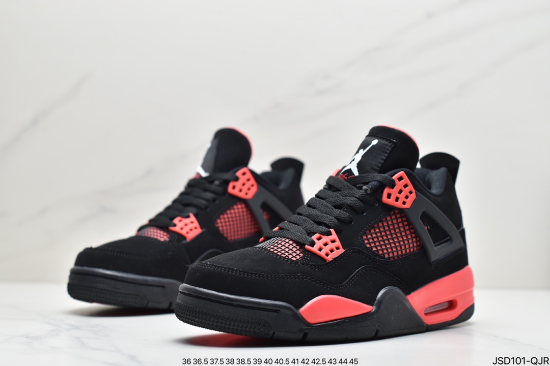200 Air Jordan 4 “Pine Green”白红 纯白色的鞋头CT8527-113