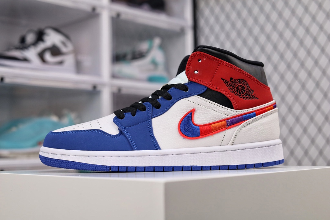 G5 公司级 Air Jordan 1 Mid SE 小 Union 无原鞋不开发 无限还原 原厂内置气垫魔块 A模大底 头层小牛皮 鞋舌AJ原厂专用牛津布+AJ专用反口珍珠布+原厂无杂质高弹内里海棉+特殊封边弹力鞋带
