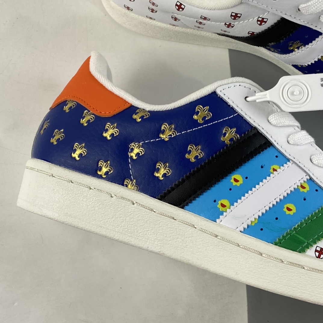 P180  Adidas Originals Superstar 三叶草贝壳头经典百搭休闲运动板鞋 FX7175