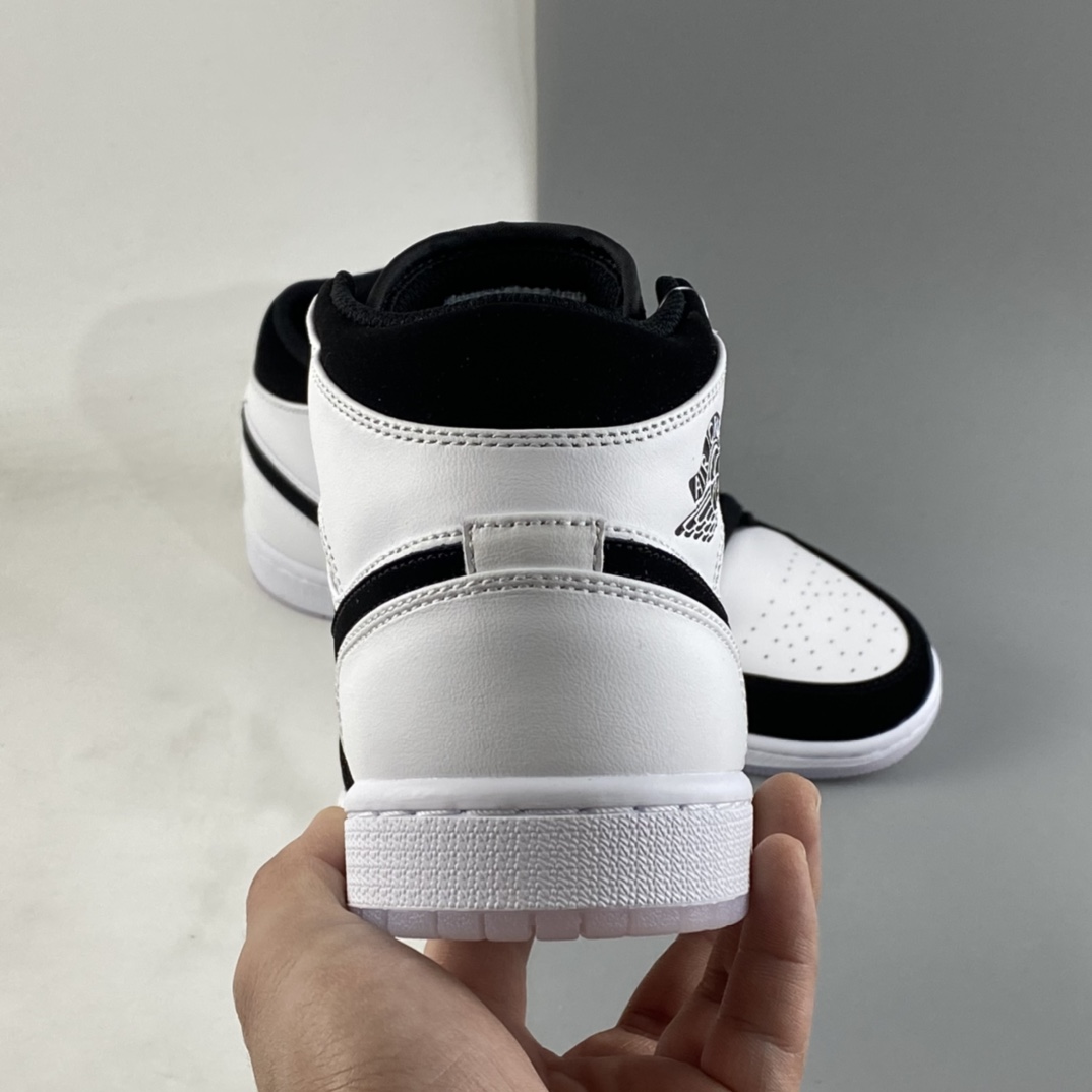 P240  Air Jordan 1 Mid AJ1 乔1 中帮百搭休闲运动板鞋 DH6933-100