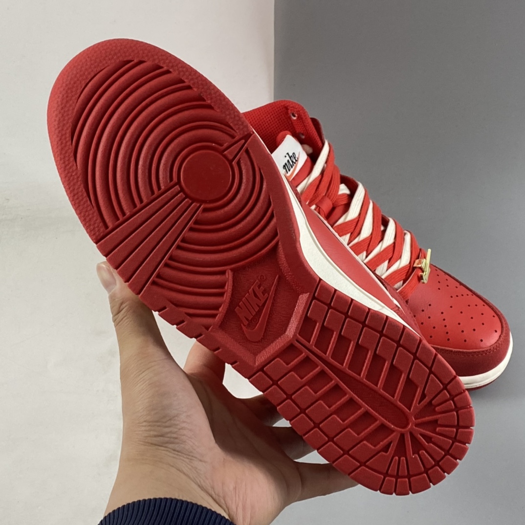 P280  NIKE Dunk High ”First Use” 圣诞红 SB扣碎篮板时尚高帮休闲板鞋 DH0960-600