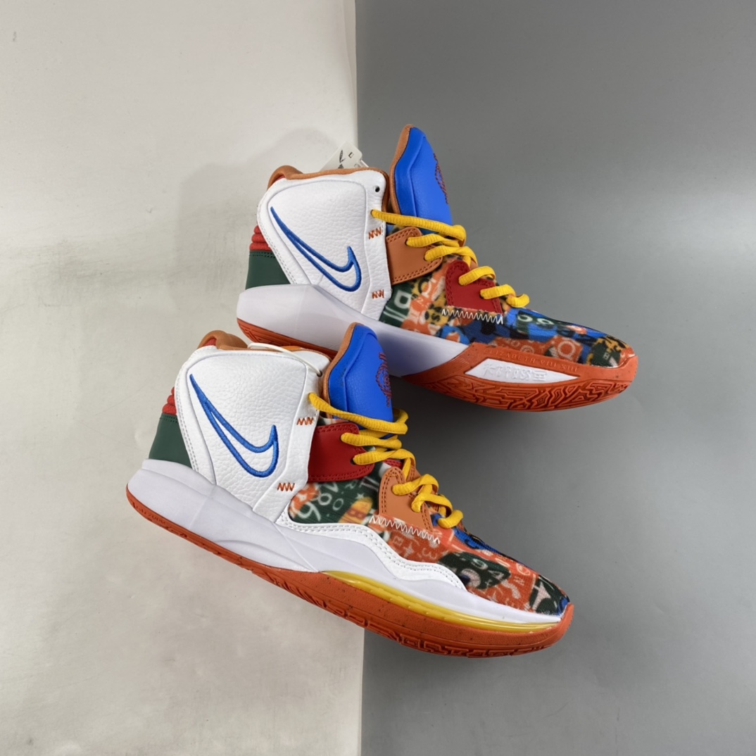 P240  NIKE Kyrie 8 EP 欧文8代 室内休闲运动中帮篮球鞋 DC9134-100