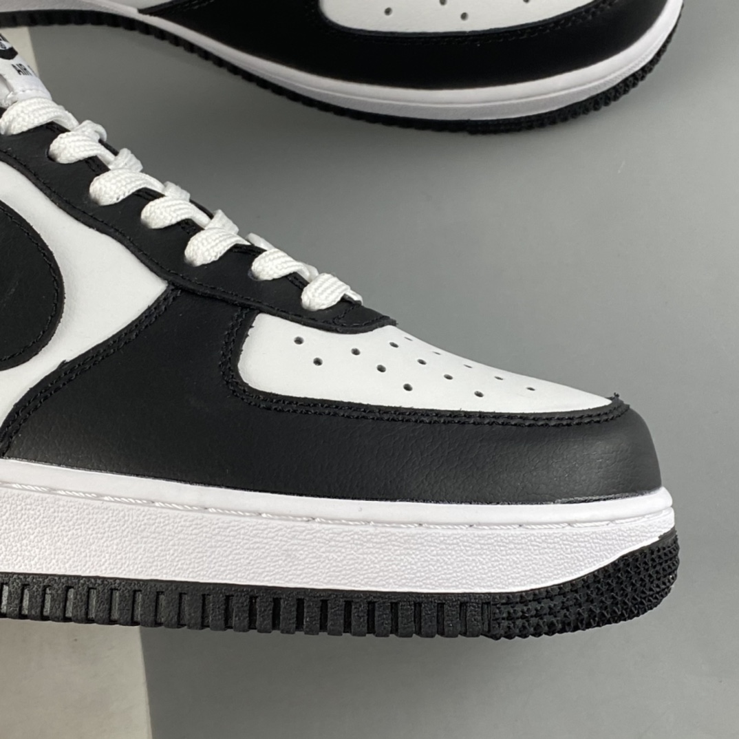 P180  NIKE Air Force 1’07 Low 黑白熊猫 空军一号经典低帮休闲板鞋 AQ4134-100