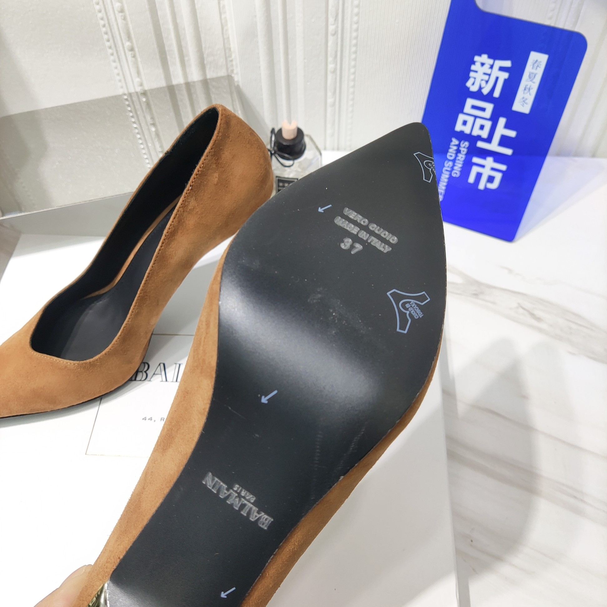 2022 Spring/Summer Zenium High Heels: Original Textile, Italian Soles, Cozy Fit - 图片 5