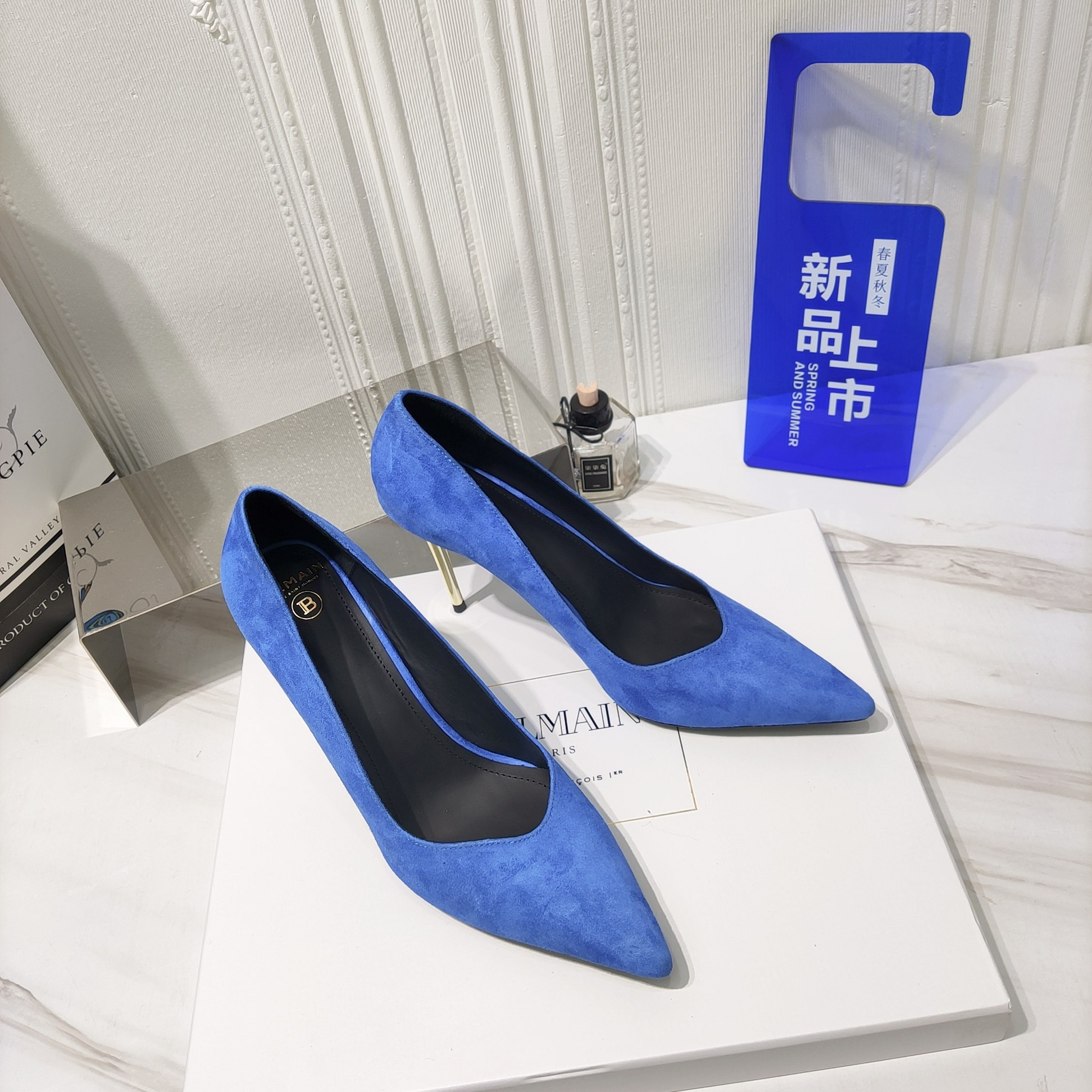 Zenium 2022 Spring/Summer High Heels: Original Textile, Water-Skinned Comfort, Italian Soles - 图片 1