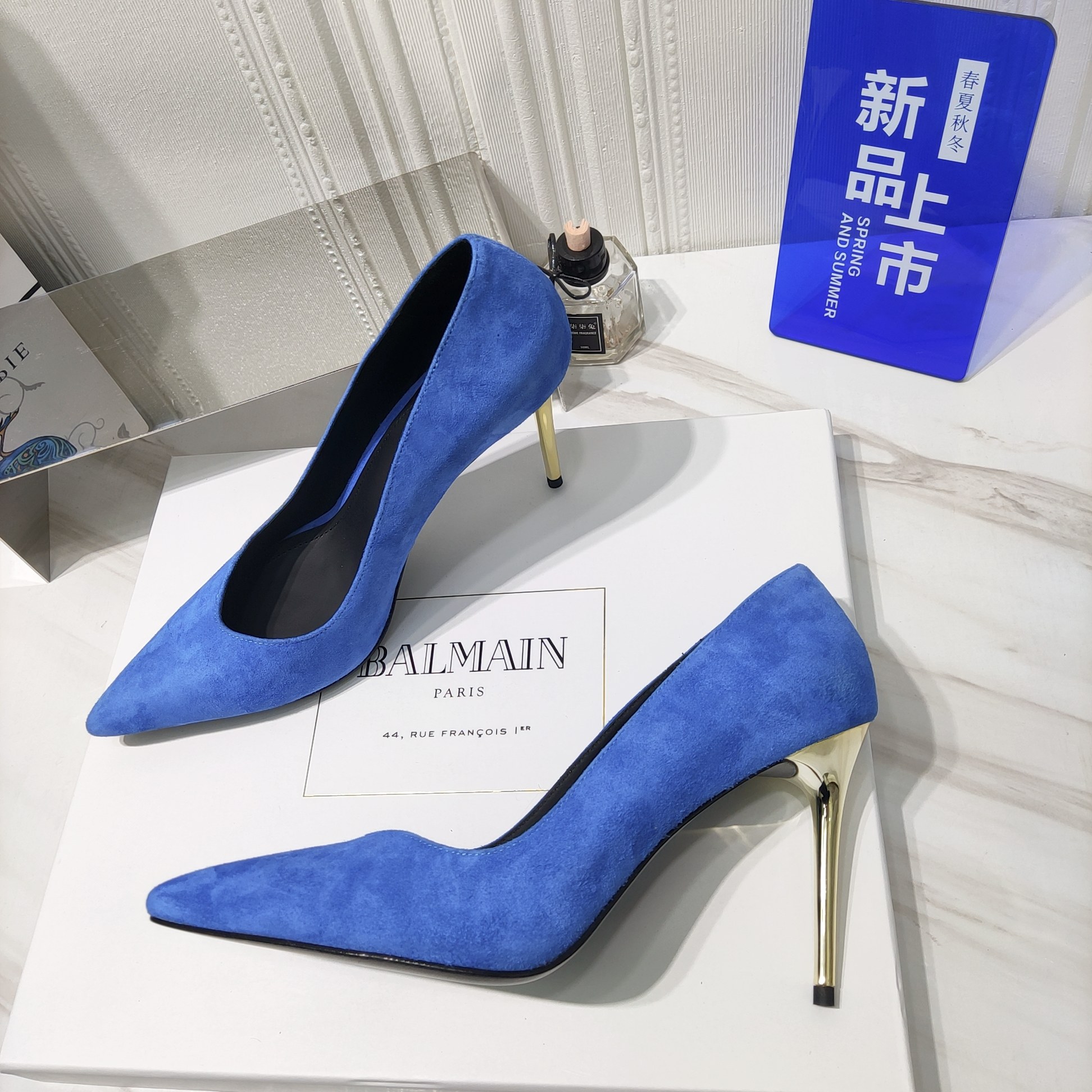 Zenium 2022 Spring/Summer High Heels: Original Textile, Water-Skinned Comfort, Italian Soles - 图片 4