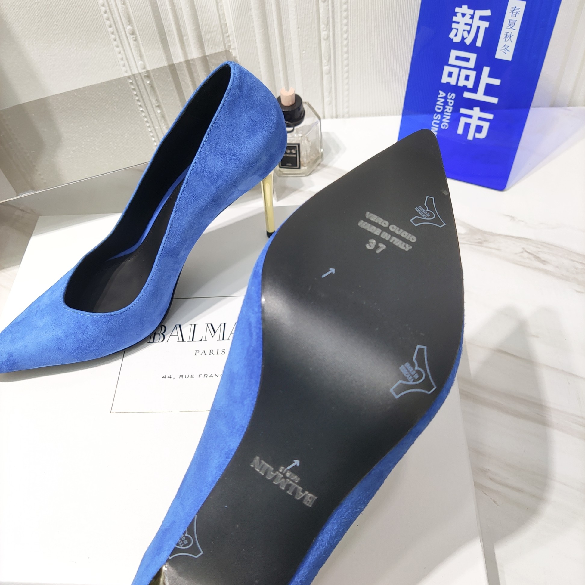 Zenium 2022 Spring/Summer High Heels: Original Textile, Water-Skinned Comfort, Italian Soles - 图片 5