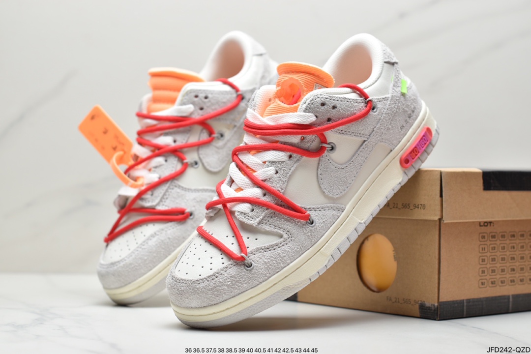 170 设计师独立品牌Off-White x NIKE SB Dunk Low”The 15/50扣篮系列低帮经典百搭休闲运动板鞋 DJ0950