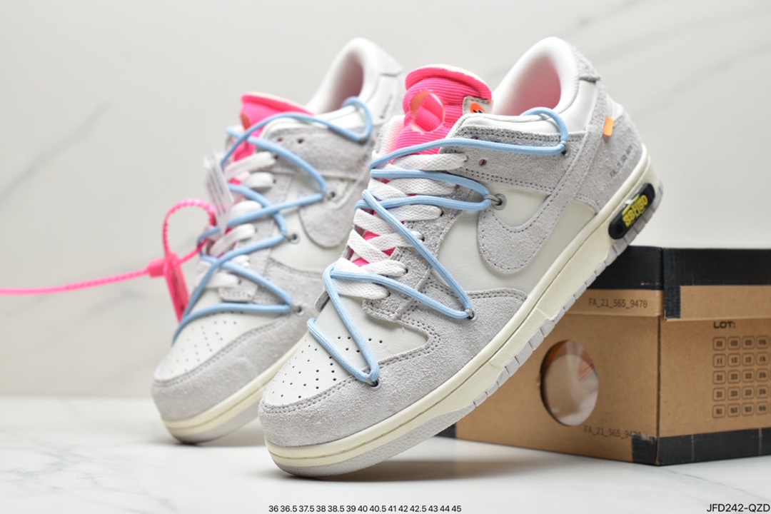 170 设计师独立品牌Off-White x NIKE SB Dunk Low”The 15/50扣篮系列低帮经典百搭休闲运动板鞋 DJ0950