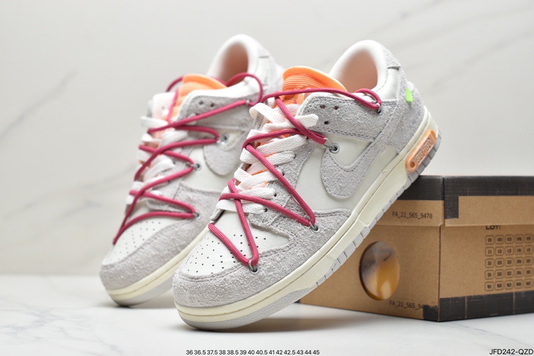 170 设计师独立品牌Off-White x NIKE SB Dunk Low”The 15/50扣篮系列低帮经典百搭休闲运动板鞋 DJ0950