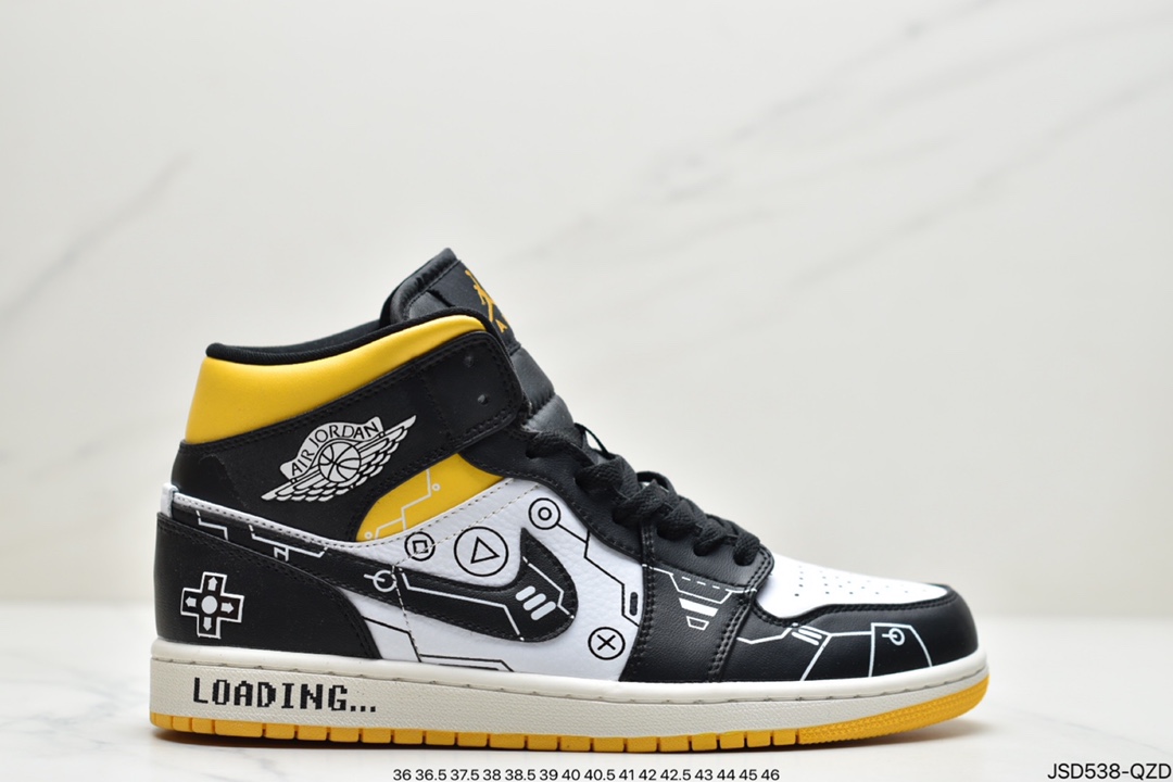 200 Jordan Brand 早早曝光出了一款 Air Jordan 1 Mid 鞋款DM1208-150
