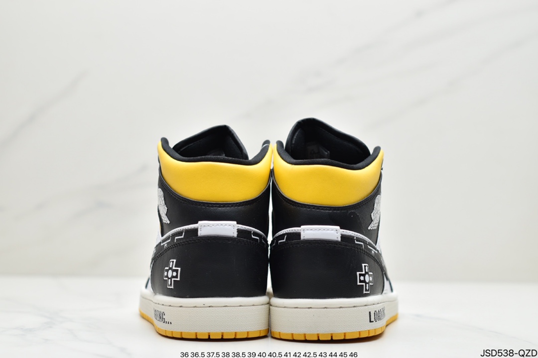 200 Jordan Brand 早早曝光出了一款 Air Jordan 1 Mid 鞋款DM1208-150