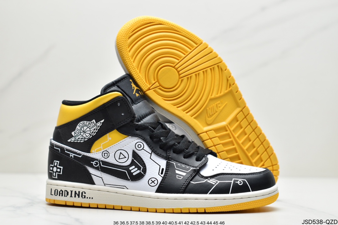200 Jordan Brand 早早曝光出了一款 Air Jordan 1 Mid 鞋款DM1208-150