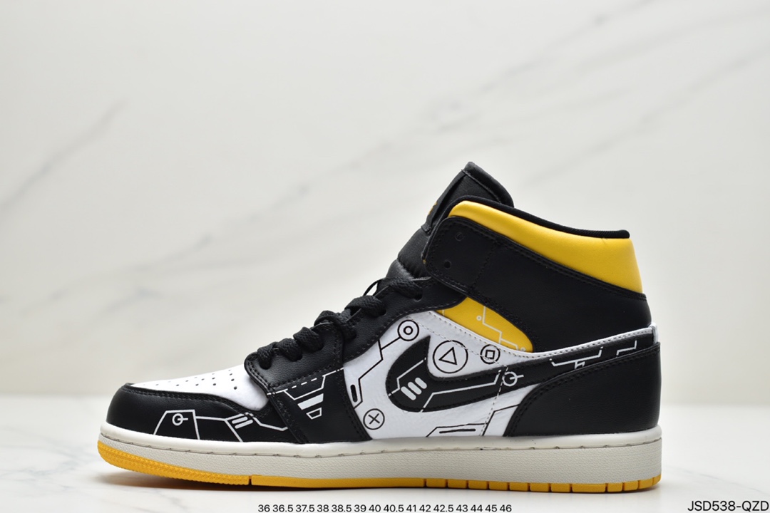 200 Jordan Brand 早早曝光出了一款 Air Jordan 1 Mid 鞋款DM1208-150