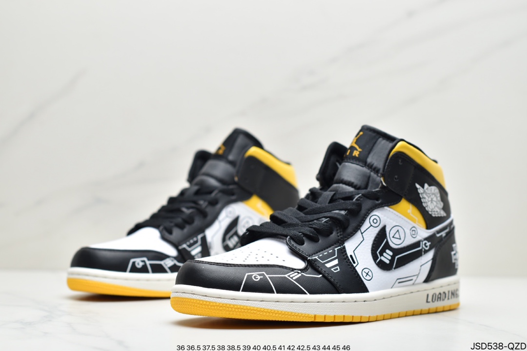 200 Jordan Brand 早早曝光出了一款 Air Jordan 1 Mid 鞋款DM1208-150