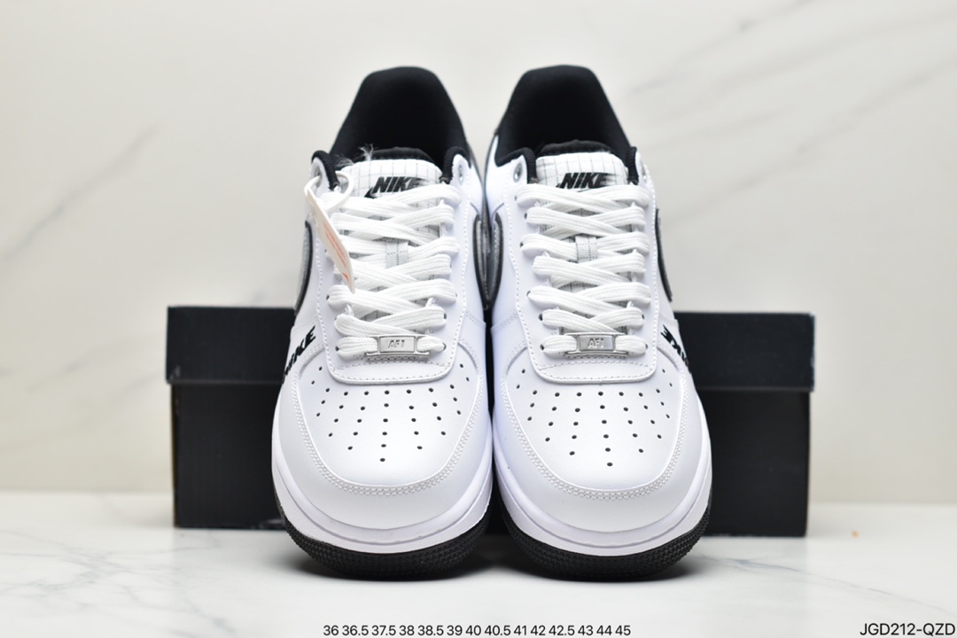 180 耐克Air Force 1 Low“White Black”原楦头原纸板DC8873-101