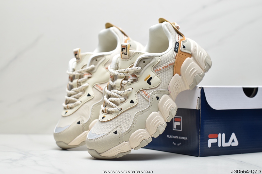 180 斐乐Fila Heritage Fluid 山系血管运动慢跑鞋F12W144123FBA