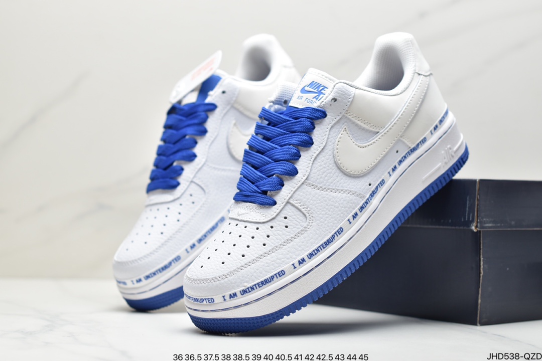 190 配两只涂鸦笔公司联名款Uninterrupted x Nike Air Force 1 CQ0494-100