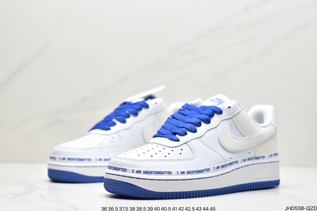 190 配两只涂鸦笔公司联名款Uninterrupted x Nike Air Force 1 CQ0494-100