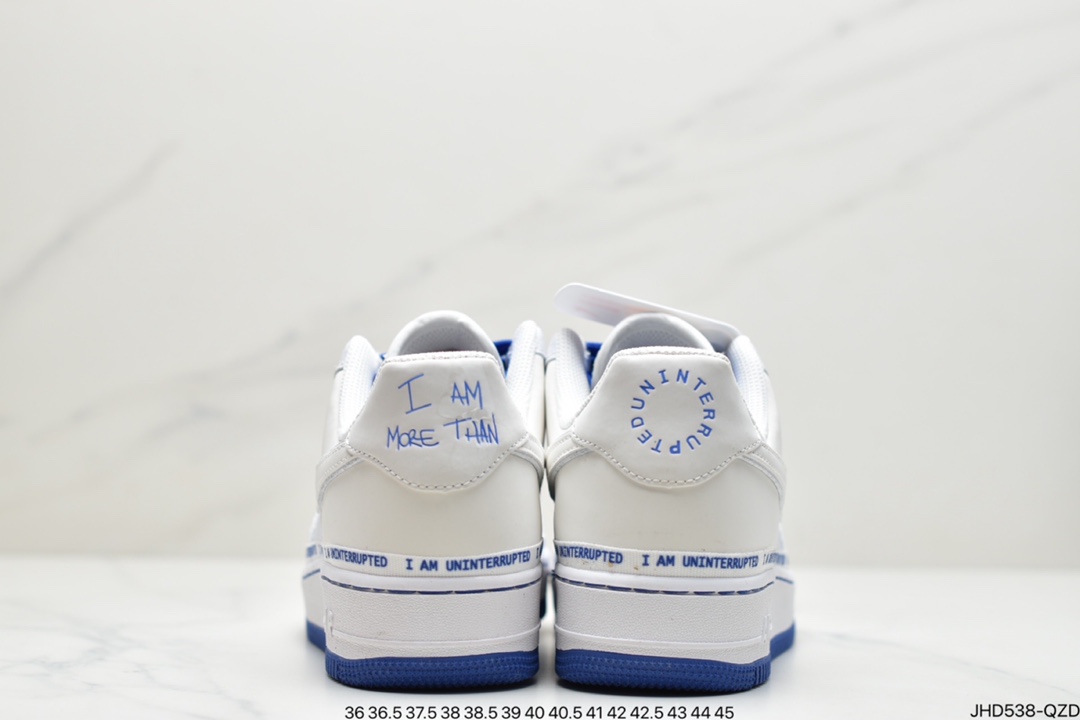 190 配两只涂鸦笔公司联名款Uninterrupted x Nike Air Force 1 CQ0494-100