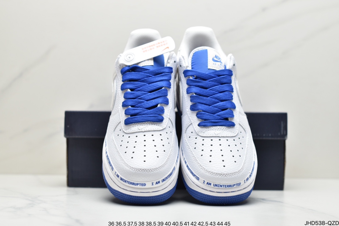 190 配两只涂鸦笔公司联名款Uninterrupted x Nike Air Force 1 CQ0494-100