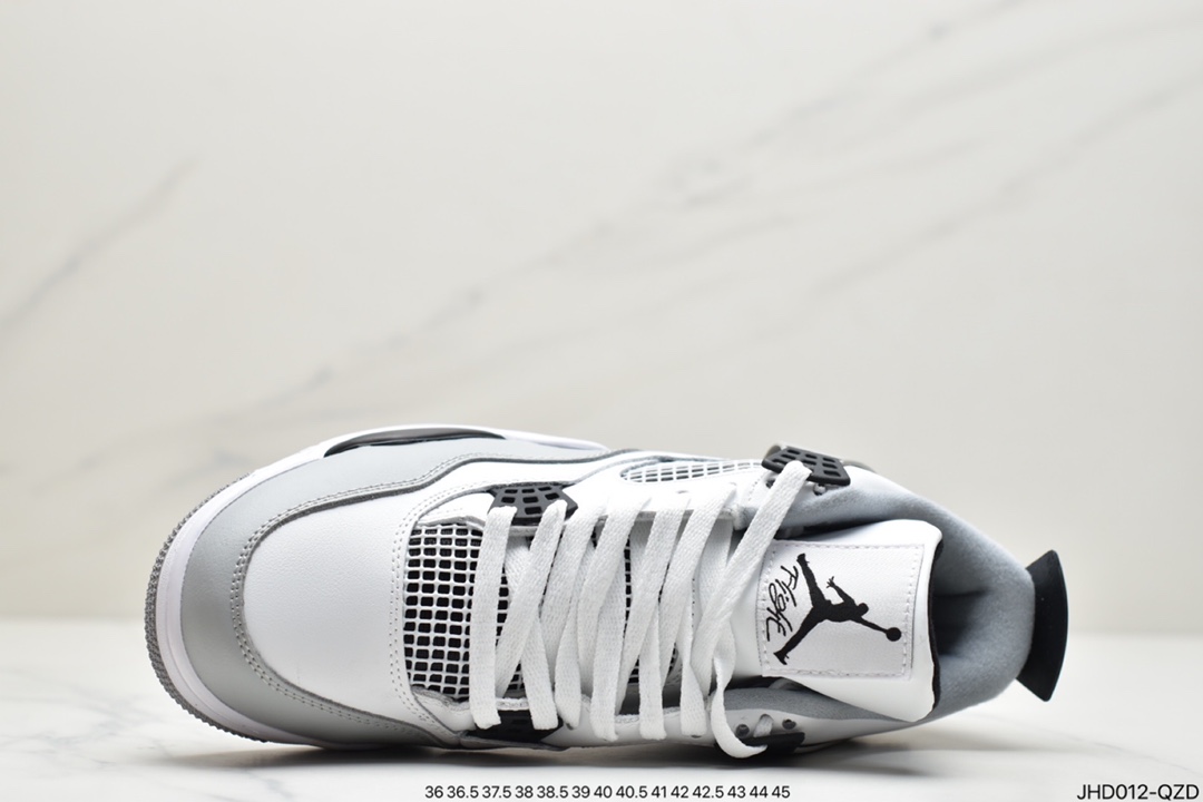 190 Nike Air Jordan 4 Retro GS”Light Smoke Grey”AJ4代 CT8527-021