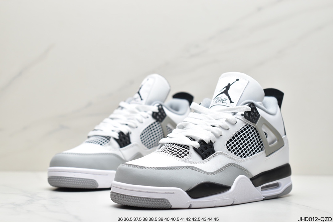 190 Nike Air Jordan 4 Retro GS”Light Smoke Grey”AJ4代 CT8527-021
