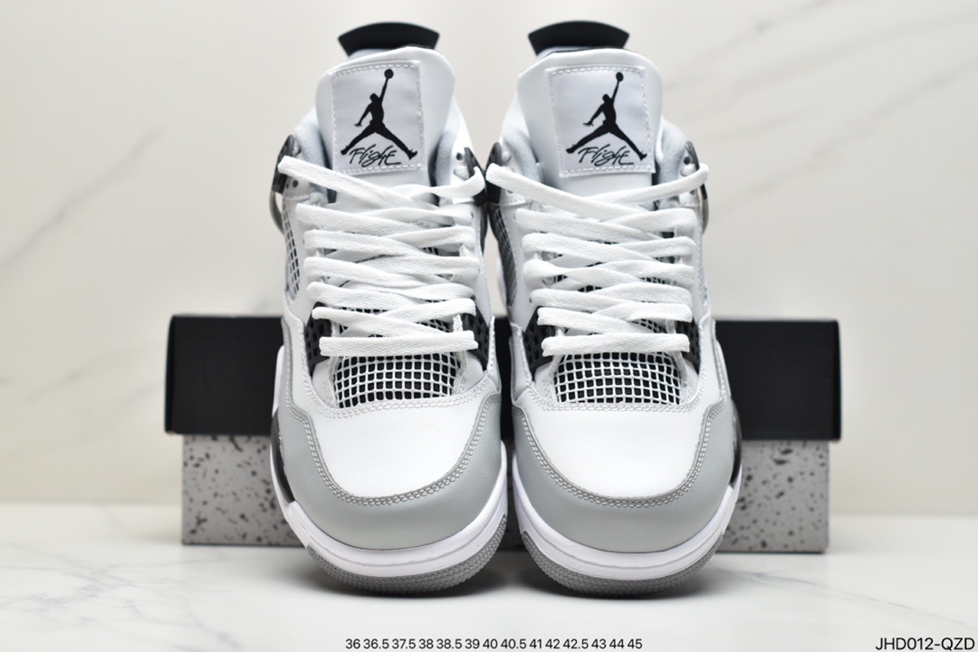 190 Nike Air Jordan 4 Retro GS”Light Smoke Grey”AJ4代 CT8527-021