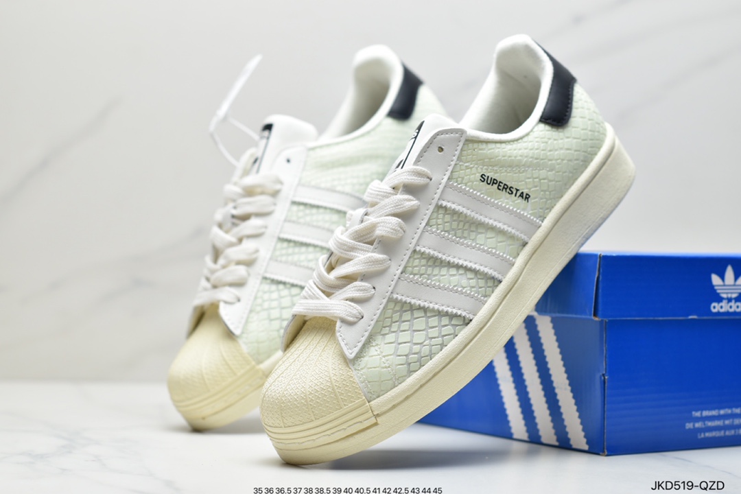 160 adidas Superstar 贝壳头系列诞生 50 周年FY5253
