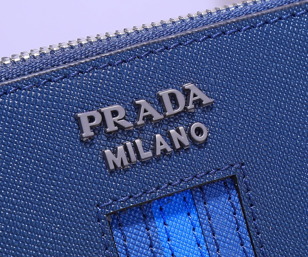 Prada 配 盒子新款首发 Pra最新款男士手包