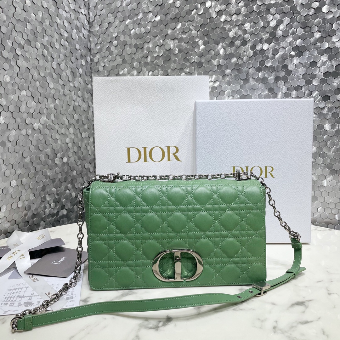 Luxury
 Dior Caro Bags Handbags Gold Embroidery Vintage Cowhide