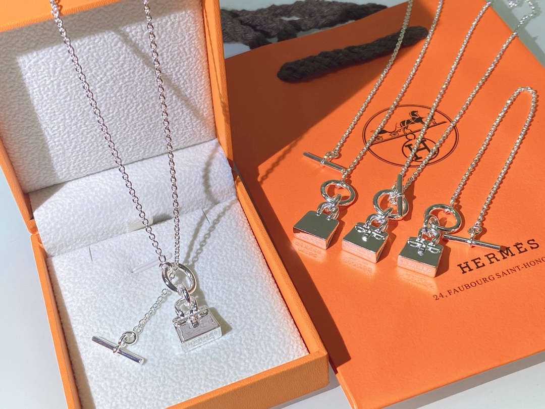 NO:101647,New Hermes Birkin Bag Necklace Seiko Version, Hermes Necklace, Hermes, Necklace19860909新款 爱马仕birkin包包项链 精工版本,爱马仕项链,hermes,necklace,Jewelry