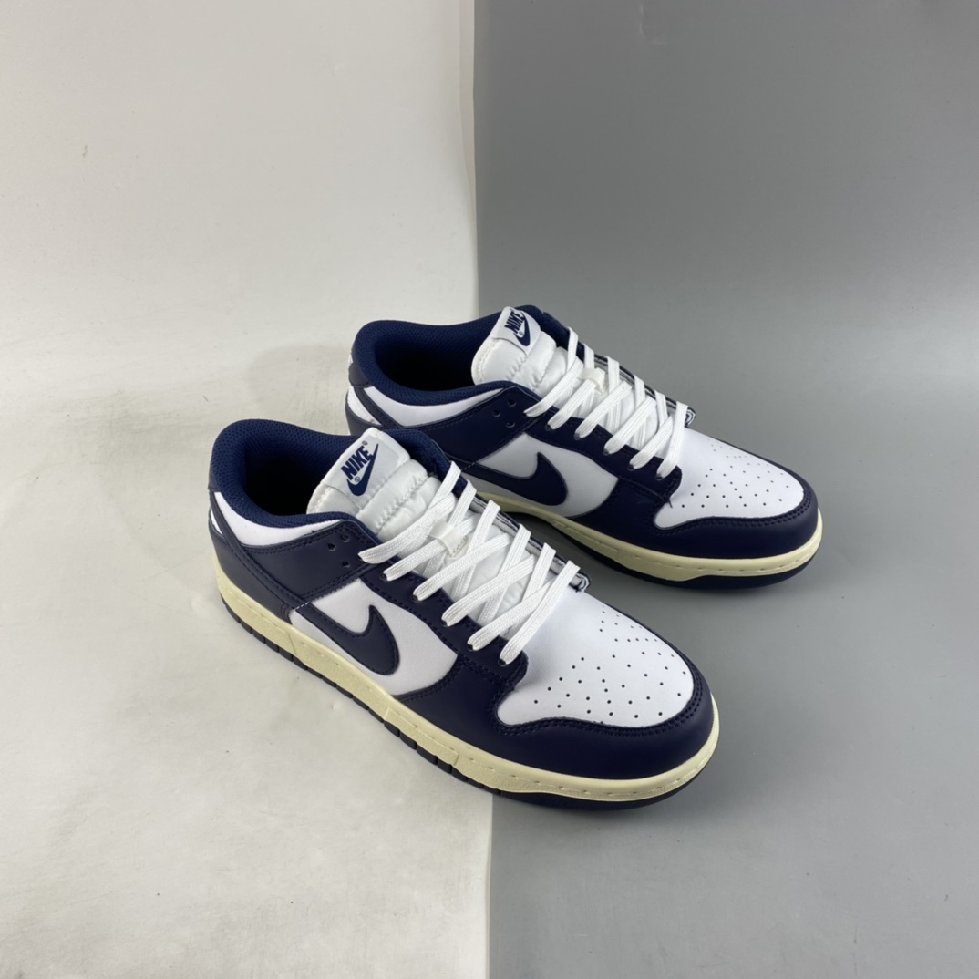 P280 NIKE SB Dunk Low ”Navy Blue” 海军蓝配色 SB扣碎篮板时尚休闲板鞋 DD1503-115