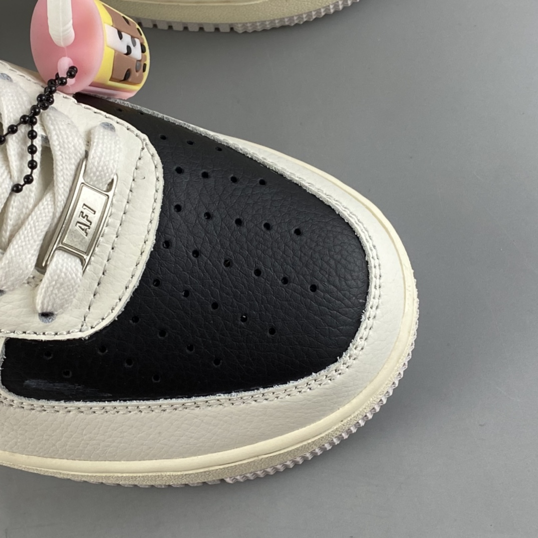 P160  NIKE Air Force 1   ”Bubble Tea” 空军一号低帮拼色休闲板鞋 “珍珠奶茶”CW2288-905