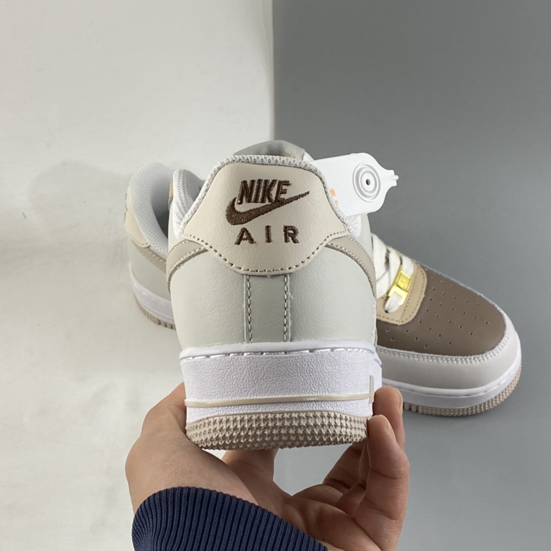 P160  NIKE Air Force 1’07 ”Hot Chocolate” 空军一号热可可拼色低帮休闲板鞋 CW2288-903
