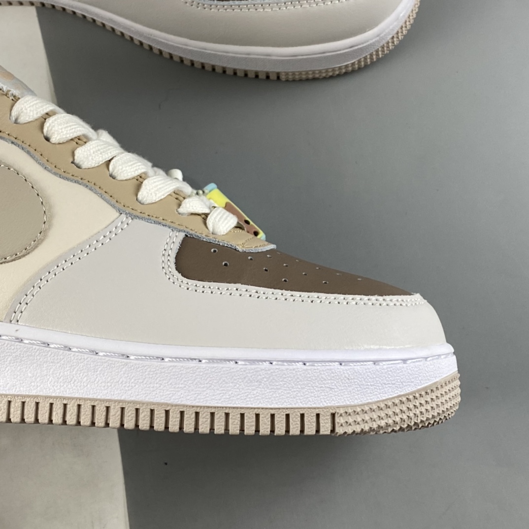 P160  NIKE Air Force 1’07 ”Hot Chocolate” 空军一号热可可拼色低帮休闲板鞋 CW2288-903