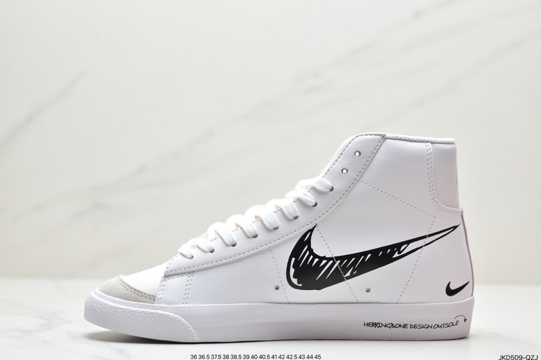 160 耐克Nike Blazer Mid 77 复古经典高帮开拓者休闲板鞋BQ6806-100