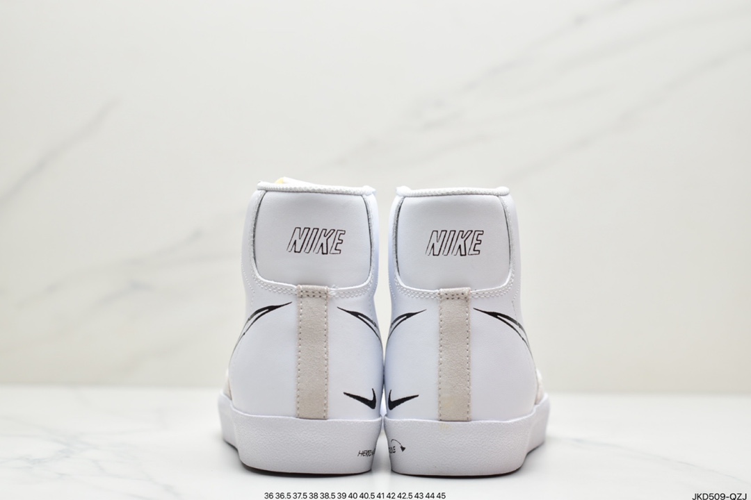 160 耐克Nike Blazer Mid 77 复古经典高帮开拓者休闲板鞋BQ6806-100