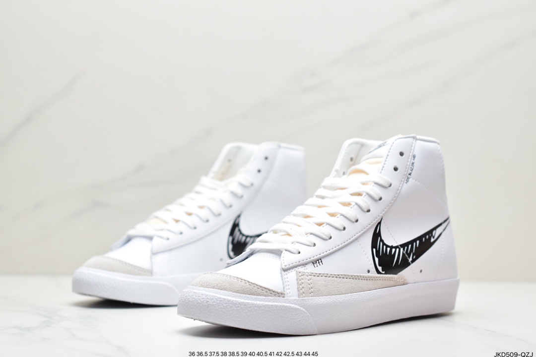 160 耐克Nike Blazer Mid 77 复古经典高帮开拓者休闲板鞋BQ6806-100