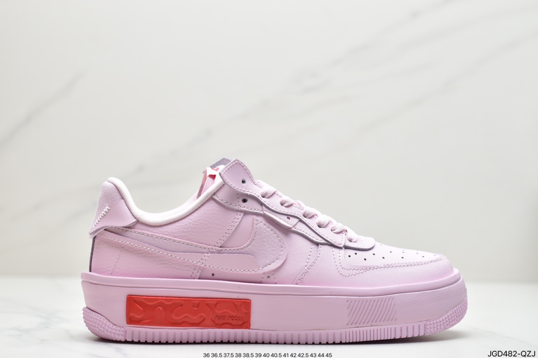 180 耐克NK Air Force 1 Low 厚底空军一号板鞋官方同步DA7024