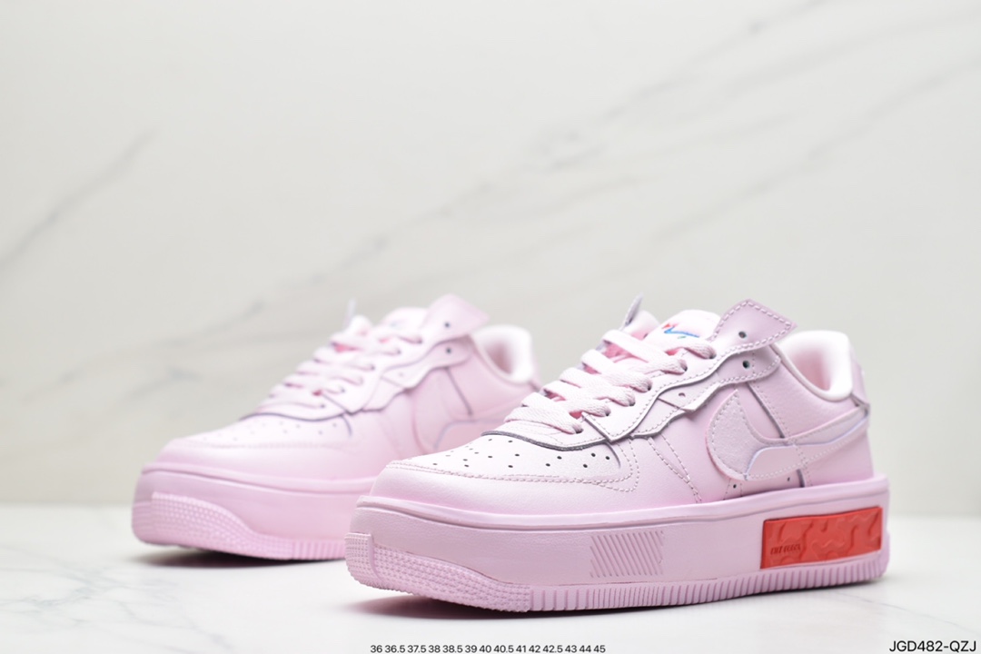 180 耐克NK Air Force 1 Low 厚底空军一号板鞋官方同步DA7024