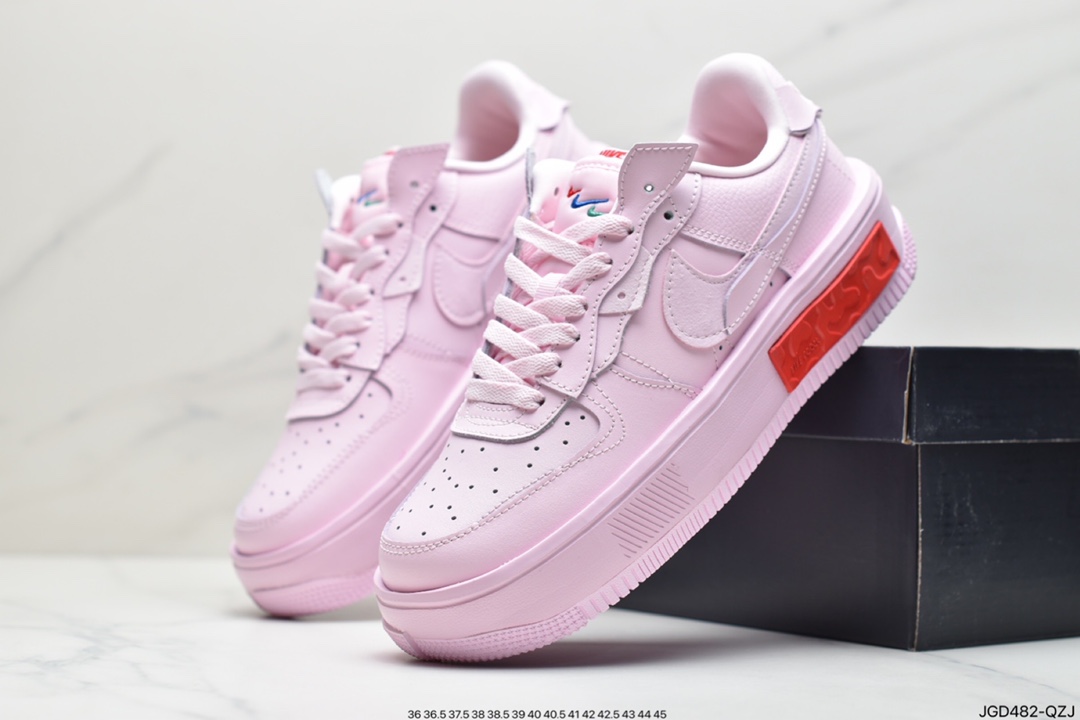 180 耐克NK Air Force 1 Low 厚底空军一号板鞋官方同步DA7024