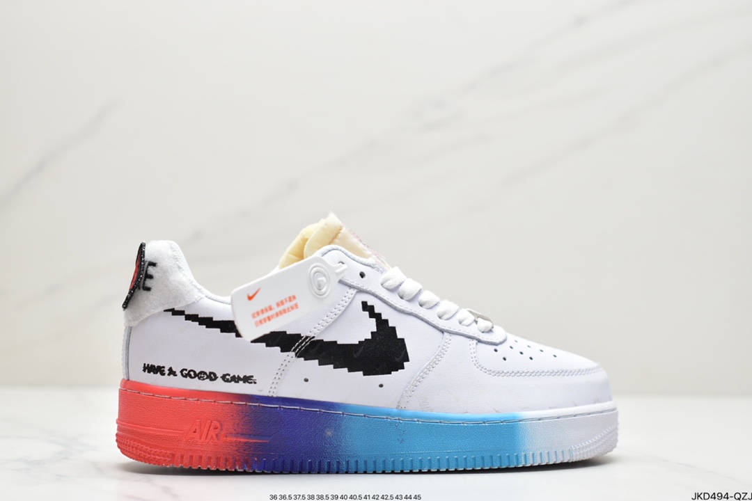 160 耐克NIKE Force 1 空军一号电玩英雄联盟高帮318155-113