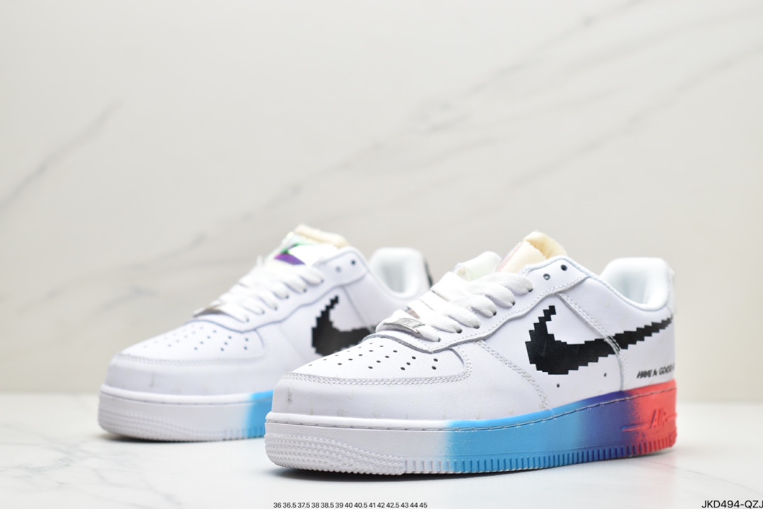 160 耐克NIKE Force 1 空军一号电玩英雄联盟高帮318155-113