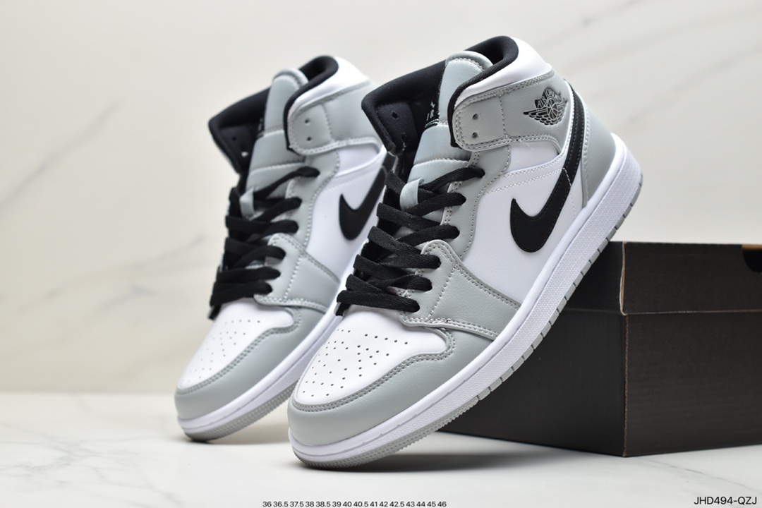 190  Air Jordan 1 Mid 电玩系列 AJ中帮篮球鞋 554725-170