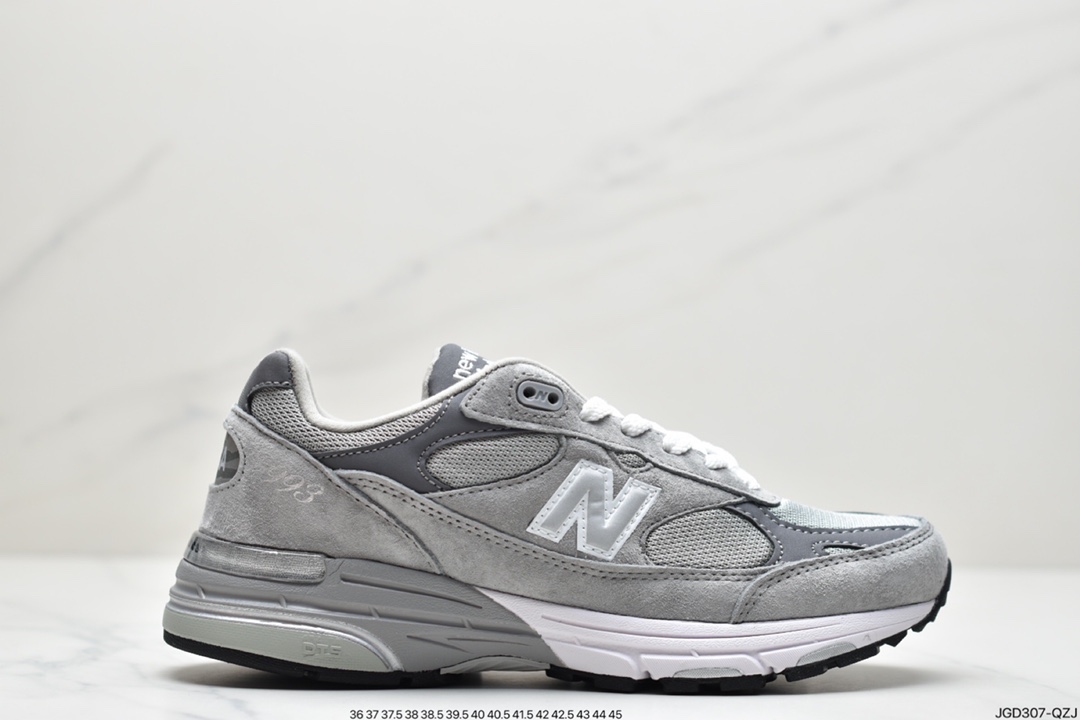 180 新百伦New Balance in USA MR993系列美产血统经典复古休闲运动百搭老爹跑步鞋 “元祖灰银3M”MR993GL