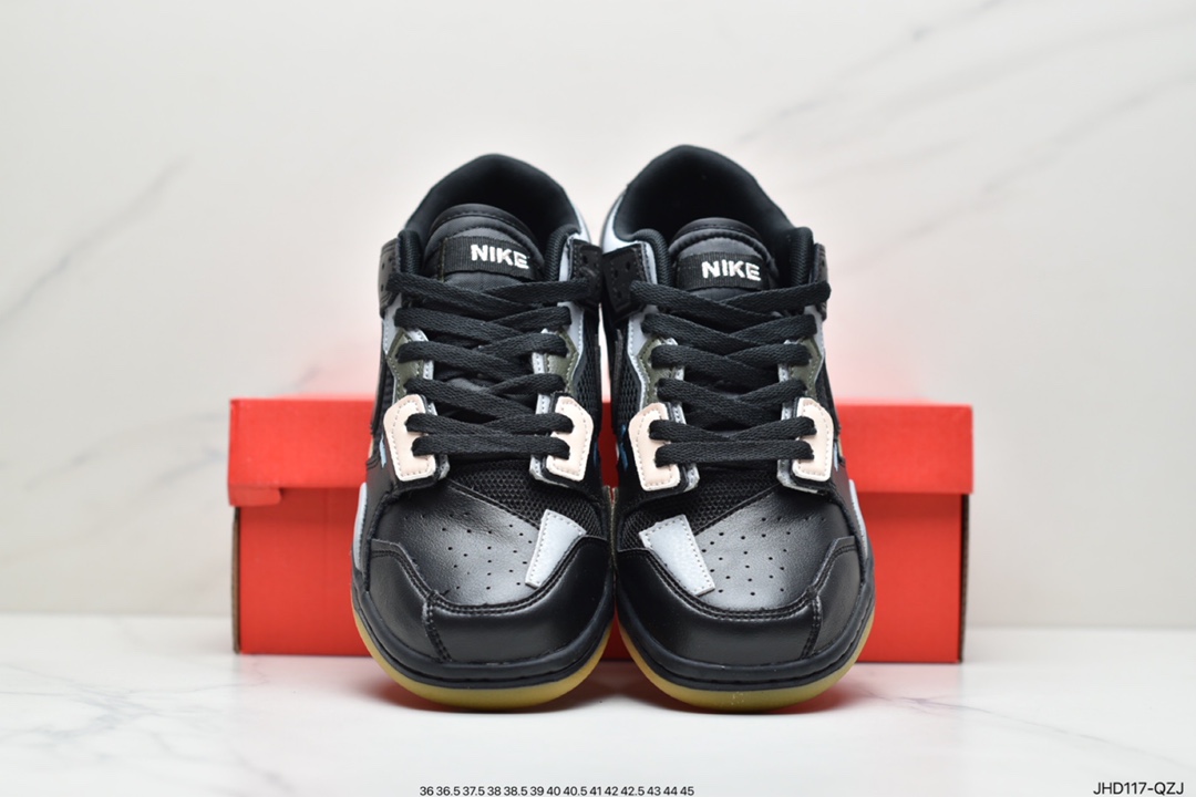 190 耐克Nike Dunk Low Scrap彩色拼接 浅蓝海玻璃 DB0500-100