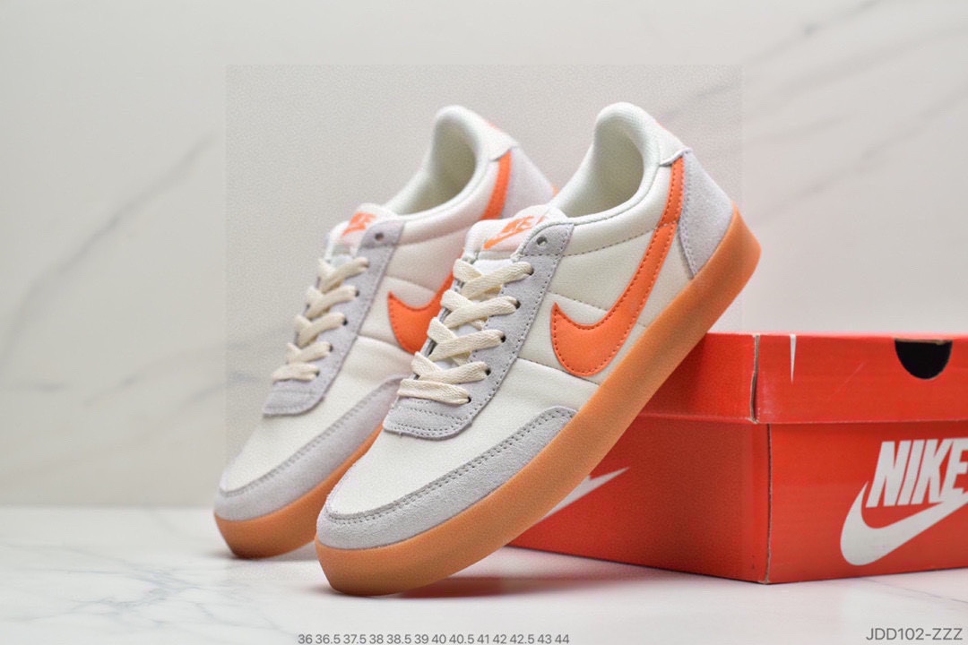120 耐克板鞋 生胶米白绿色 复古板鞋J.Crew x Nike 联名 Killshot II Leather 432997-111